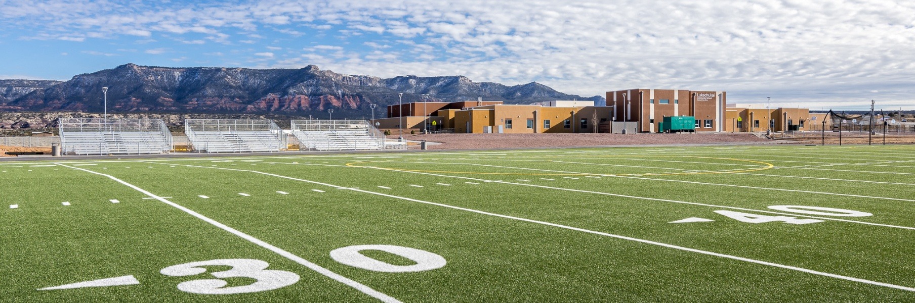 Anchor Sports field to serve Lukachukai Community School and the surrounding area.