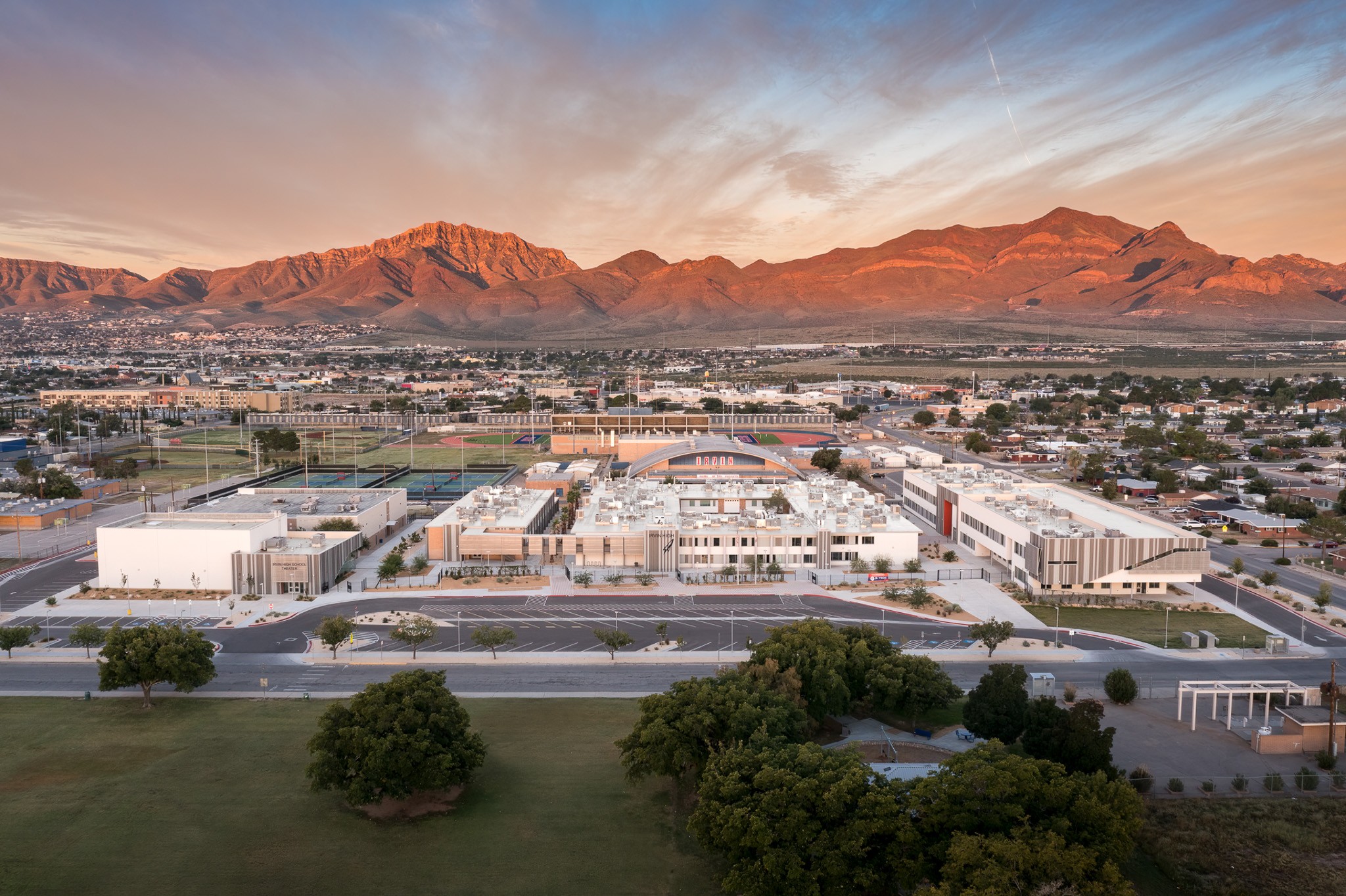 Irvin High School Irvin High School in El Paso Texas. Education Architecture and Design.