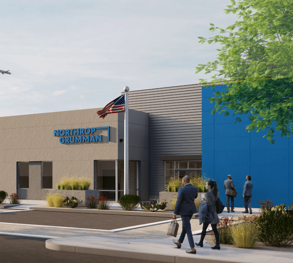 northrop_rendering Max Q mixed-used development. New Mexico. Kirtland Air Force Base. Architect,